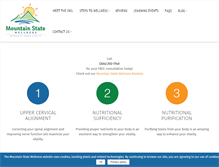 Tablet Screenshot of mtnstatewellness.com